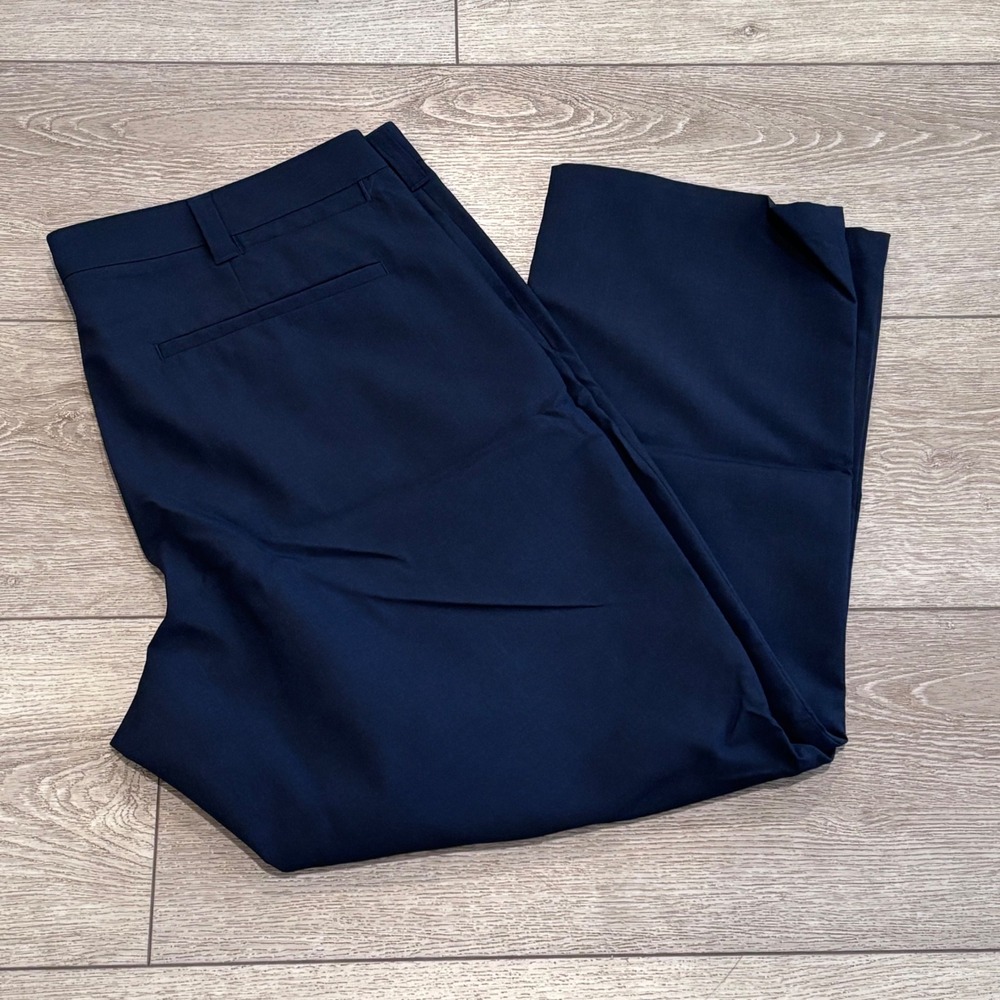 Bluffworks Original Pants Mens 40x30 Navy Blue Regular Fit Technical Chino